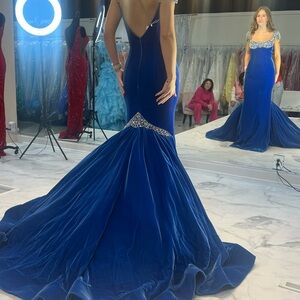 Sherri Hill Couture Velvet